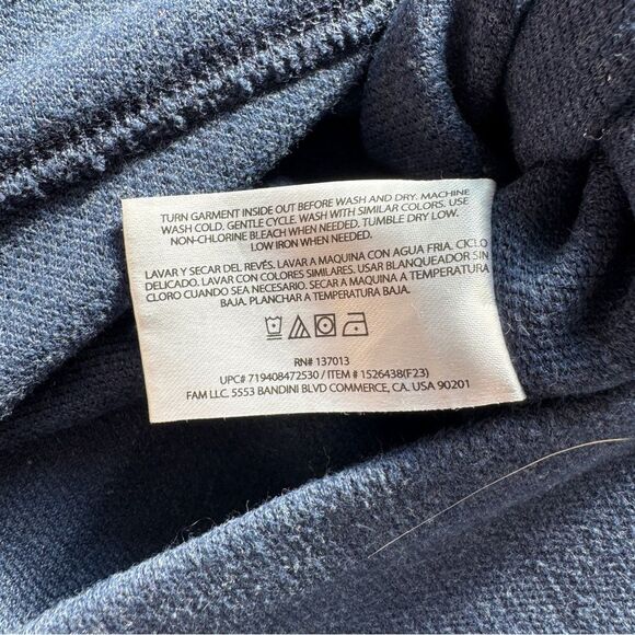 Banana Republic Men’s Waffle Crew Sweatshirt Mid-Weight Size Large - Picture 7 of 7